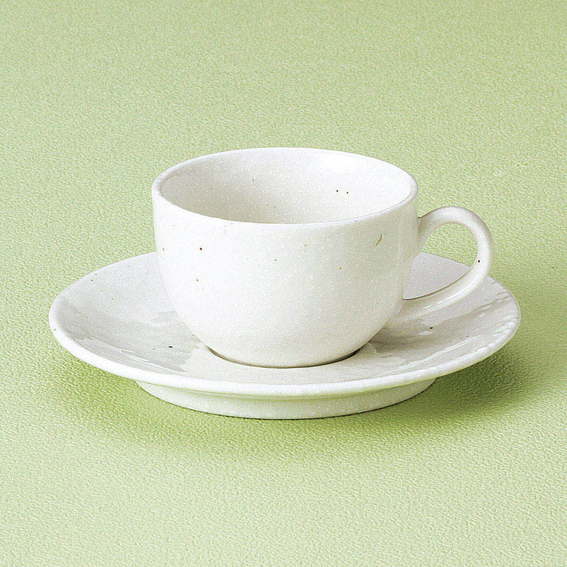 山万 65764-020 洋風粉引兼用碗皿 1個(ご注文単位1個)【直送品】