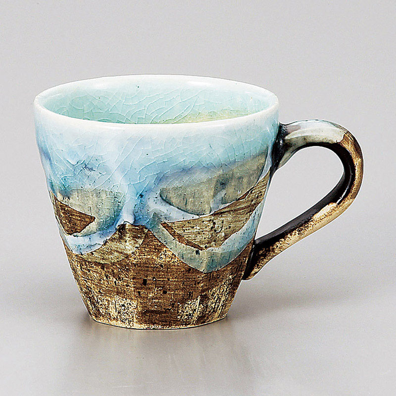 山万 66233-180 トルコ面取マグカップ 1個(ご注文単位1個)【直送品】