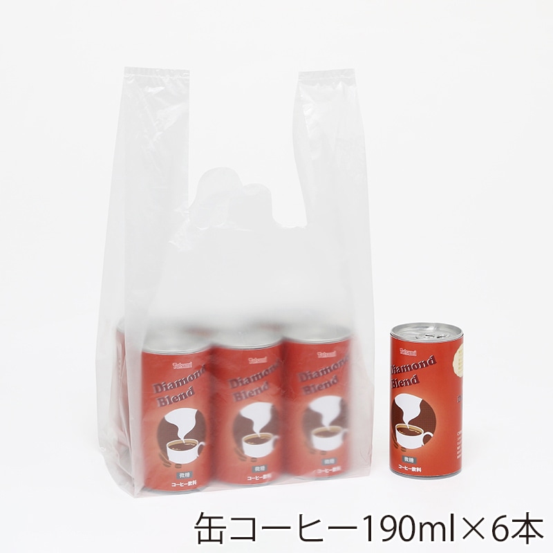 レジ袋 レジバッグ ナチュラル(半透明) フックタイプ SK-30 100枚/袋