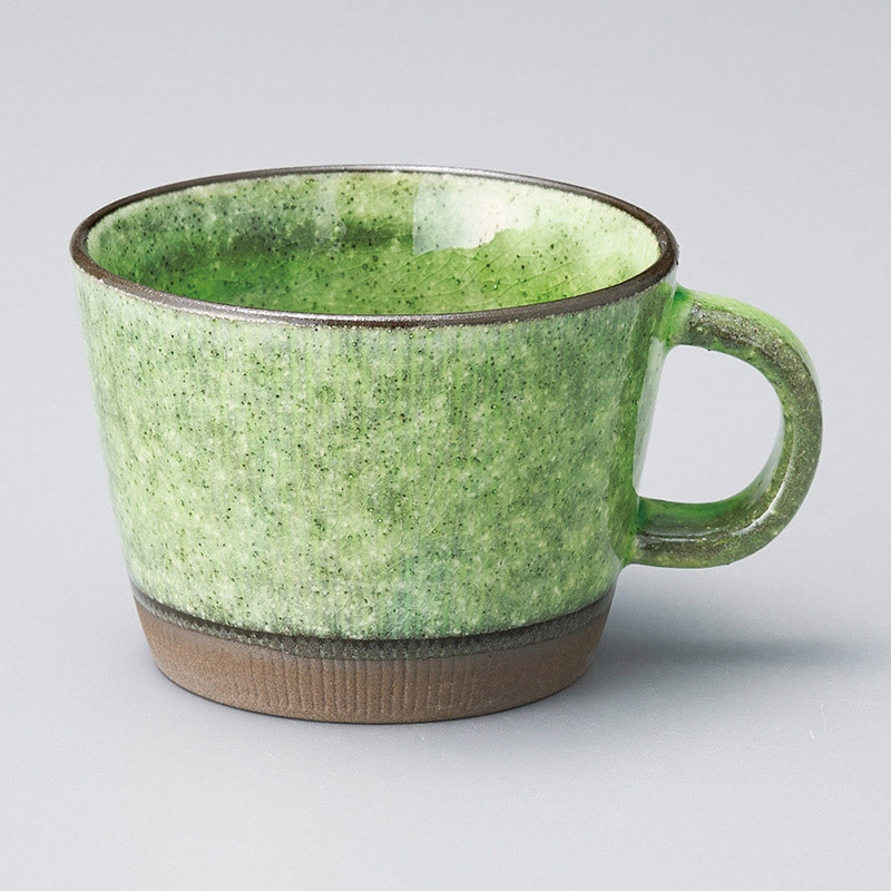 山万 66503-510 グリーンミニマグカップ 1個(ご注文単位1個)【直送品】