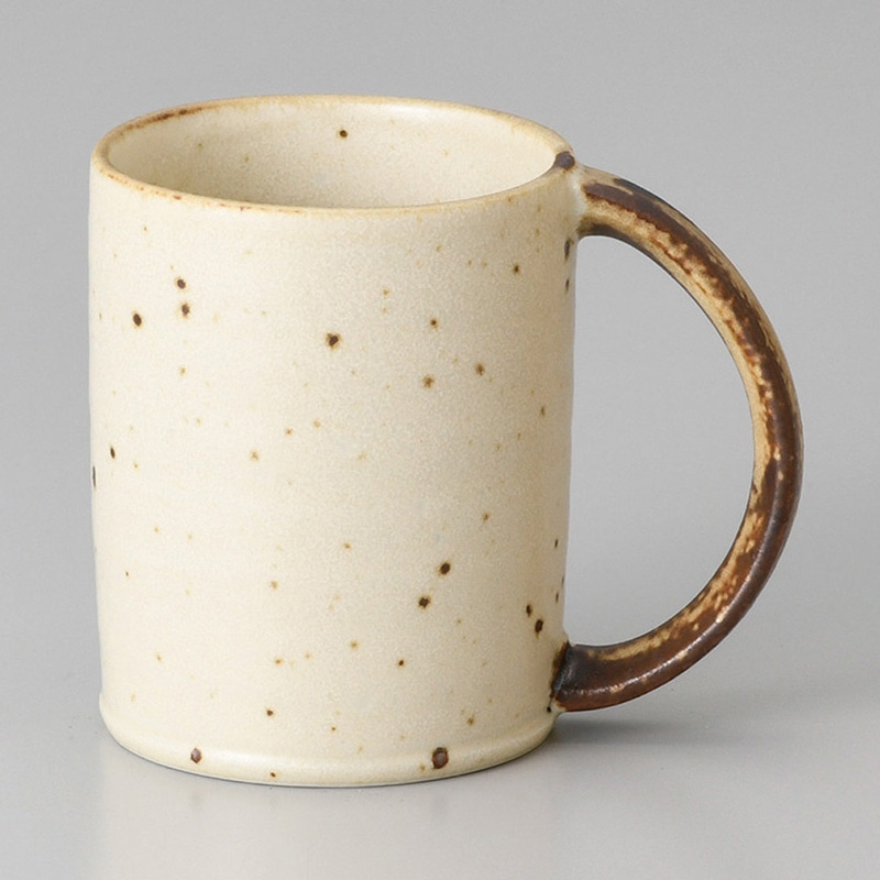 山万 66506-460 粉引切立マグ 1個(ご注文単位1個)【直送品】