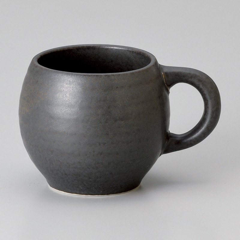 山万 66507-460 鉄黒たるマグ 1個(ご注文単位1個)【直送品】