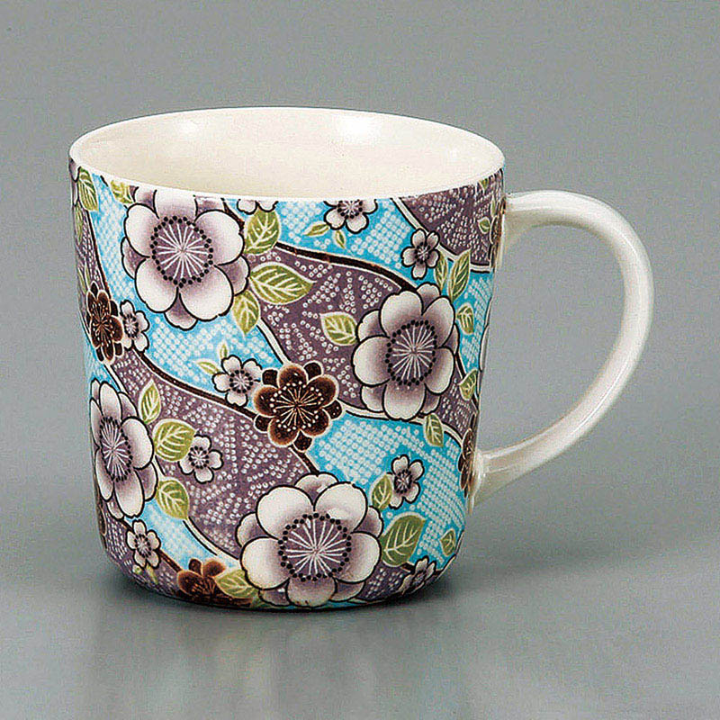 山万 66513-310 紅染丸マグ(青) 1個（ご注文単位1個）【直送品】