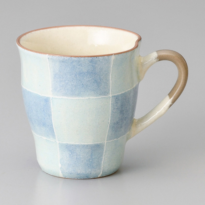 山万 66517-570 市松Bマグ 1個（ご注文単位1個）【直送品】