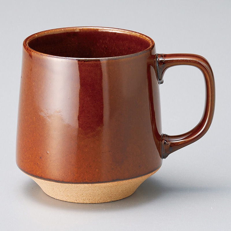 山万 66530-570 ころんマグ 飴釉 1個（ご注文単位1個）【直送品】