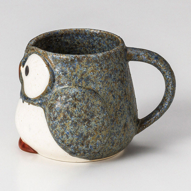 山万 66626-460 ふくろうマグ 1個（ご注文単位1個）【直送品】