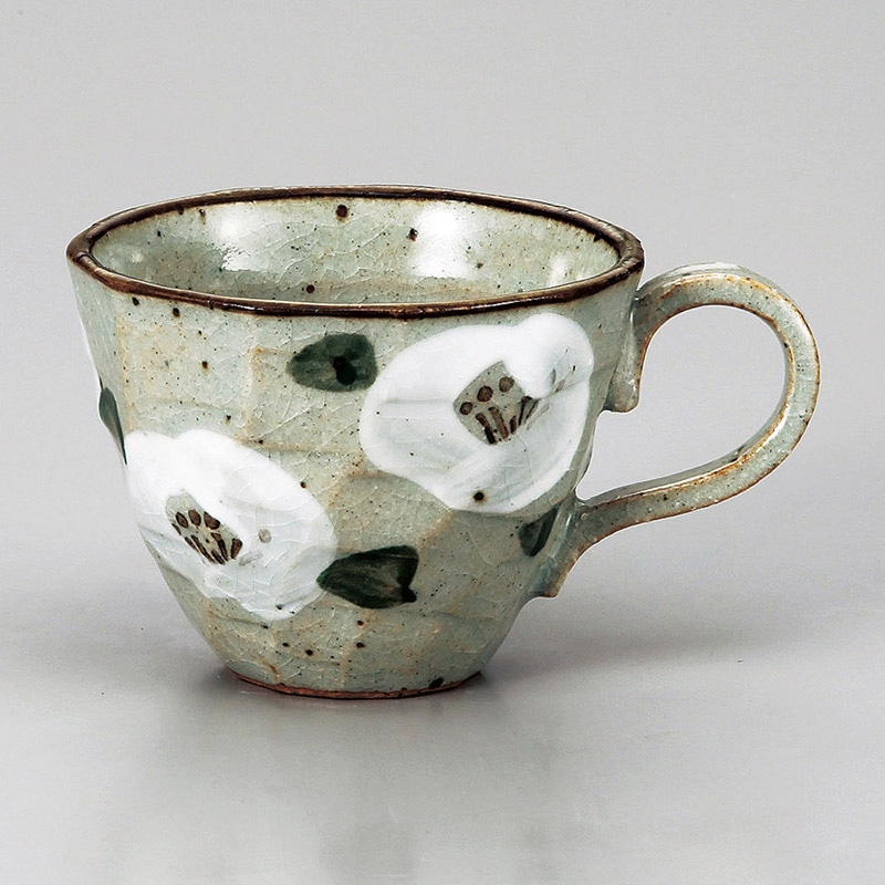 山万 66707-310 白椿ロックマグ 1個（ご注文単位1個）【直送品】