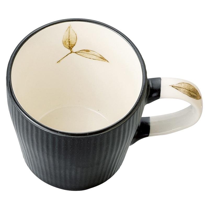 山万 66807-400 黒油滴リーフトクサマグ 1個（ご注文単位1個）【直送品】