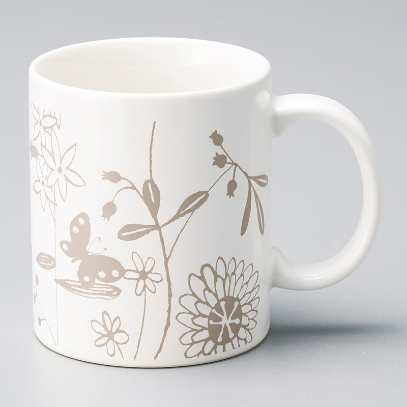 山万 66903-440 ガーデン蝶NBマグ 1個（ご注文単位1個）【直送品】