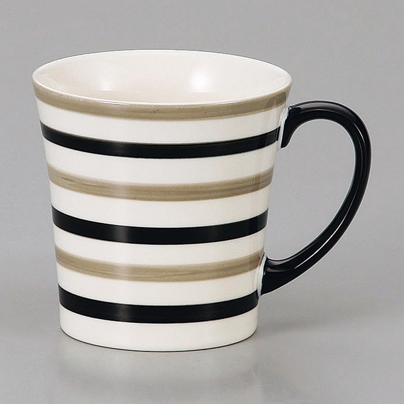 山万 66905-400 黒駒筋マグ 1個（ご注文単位1個）【直送品】