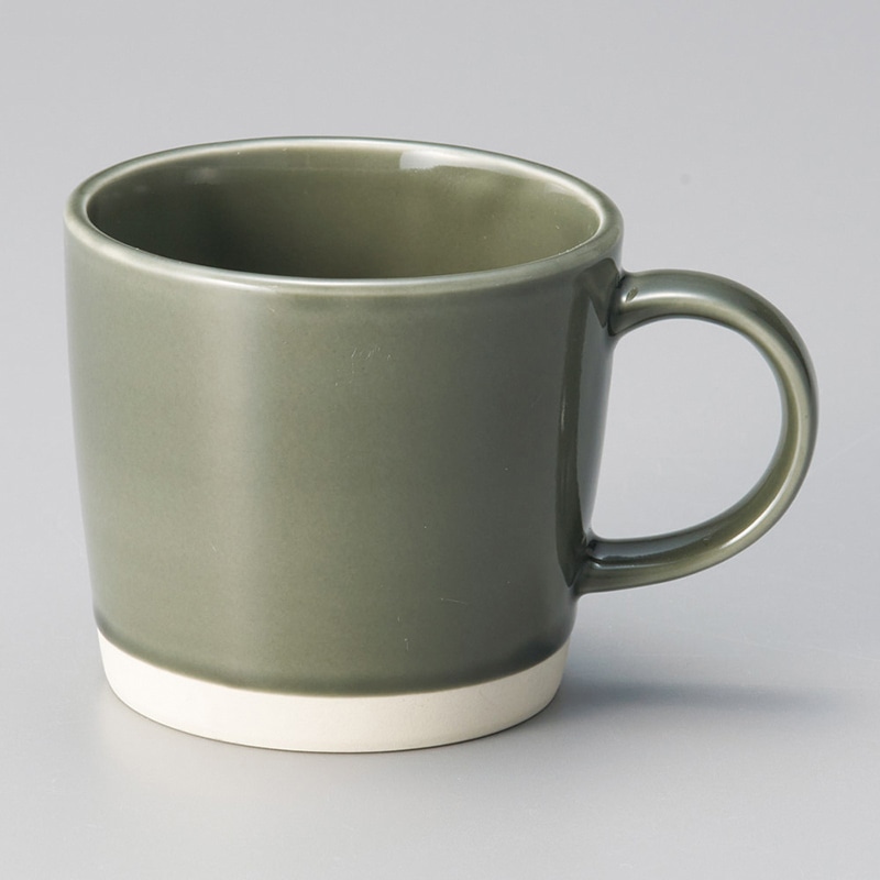 山万 67014-400 バレル型カフェマグ(グレー) 1個（ご注文単位1個）【直送品】