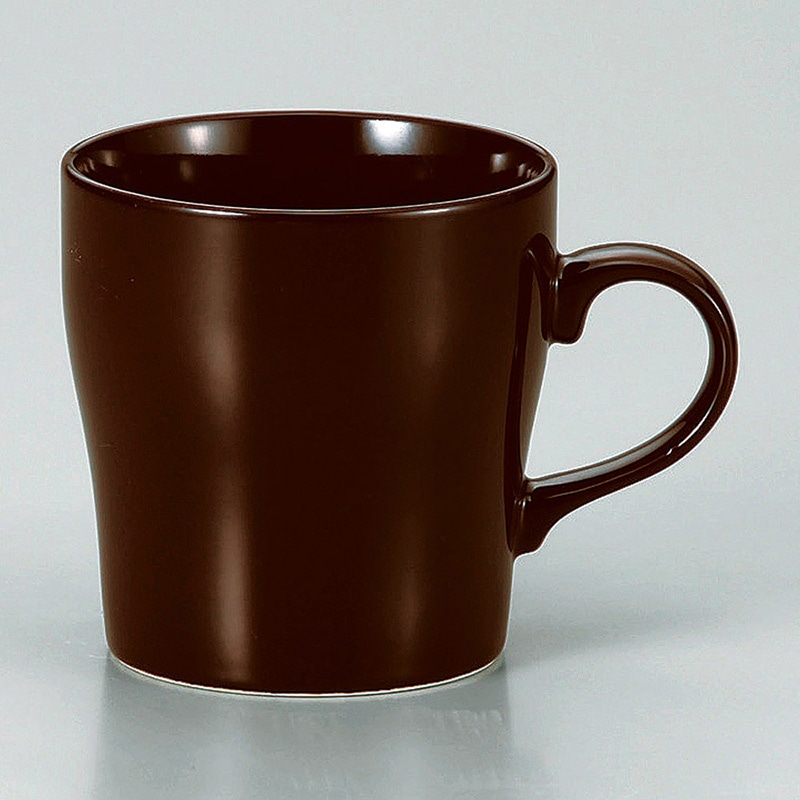 山万 67022-130 ブラウンマグカップ 1個（ご注文単位1個）【直送品】