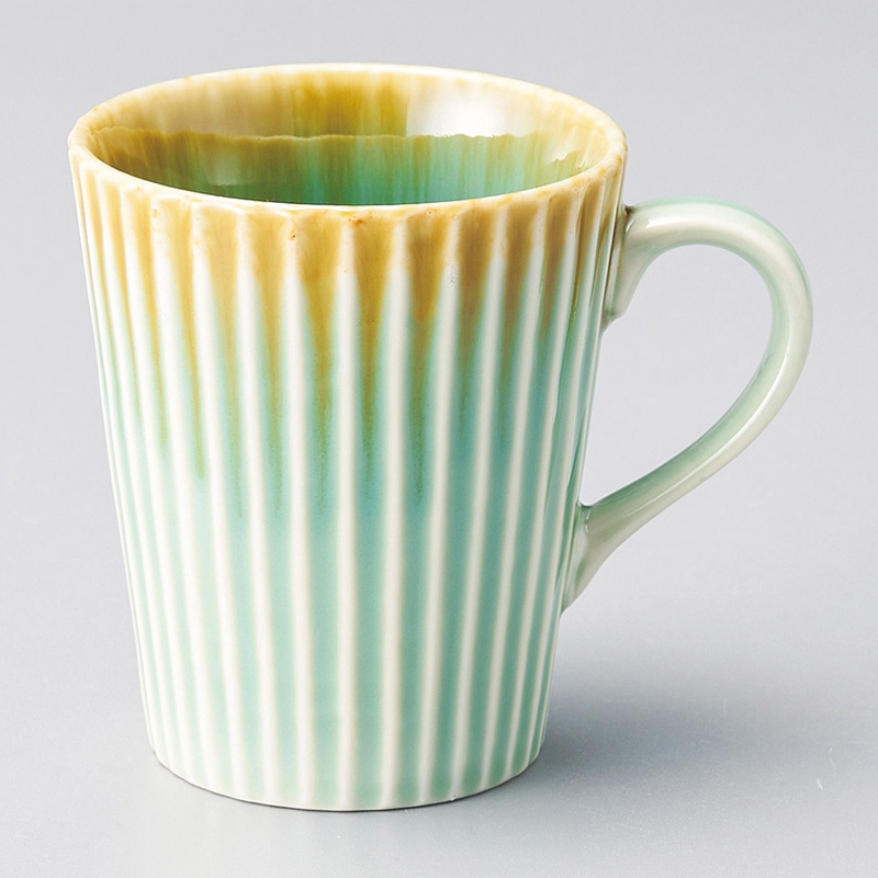 山万 67039-290 ヒスイスジマグカップ 1個（ご注文単位1個）【直送品】