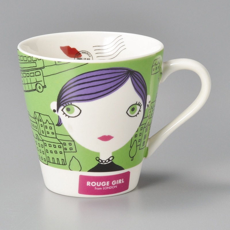 山万 67102-440 ルージュガールマグ 1個（ご注文単位1個）【直送品】