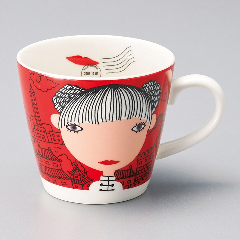 山万 67103-440 上海ガールマグ 1個（ご注文単位1個）【直送品】