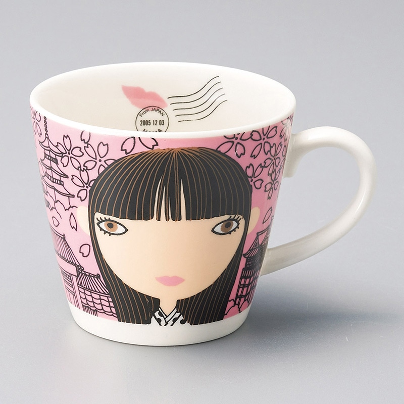 山万 67104-440 京都ガールマグ 1個（ご注文単位1個）【直送品】