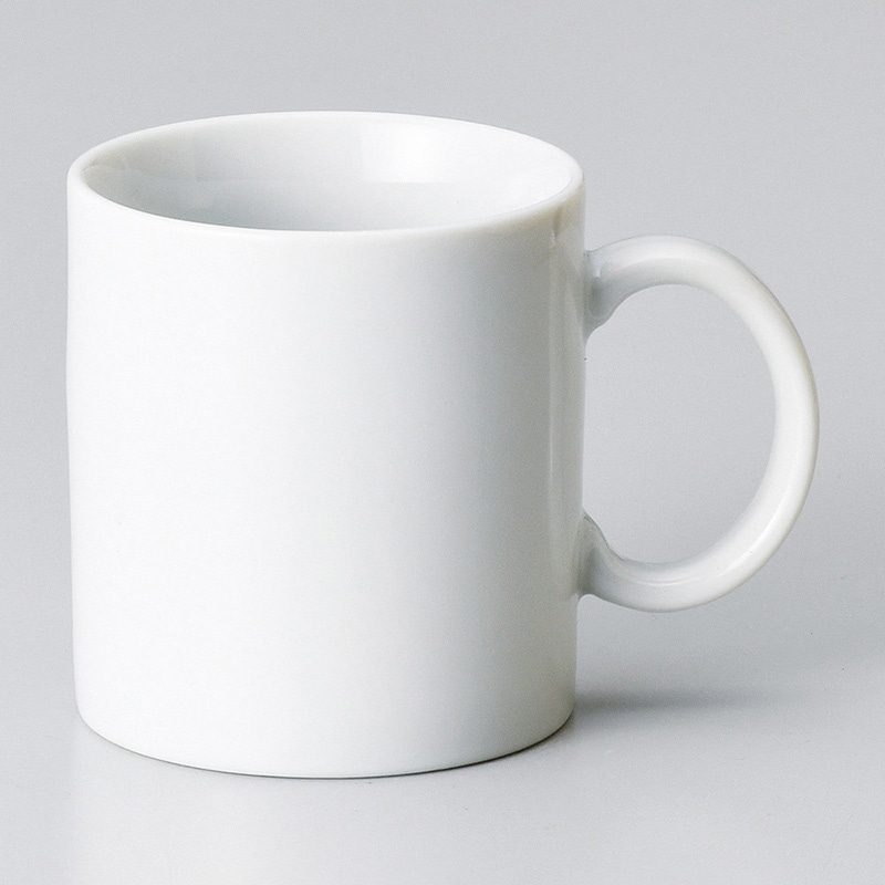 山万 67226-130 白ベーシックマグ 1個（ご注文単位1個）【直送品】