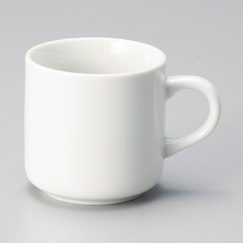 山万 67235-400 白中マグ 1個（ご注文単位1個）【直送品】