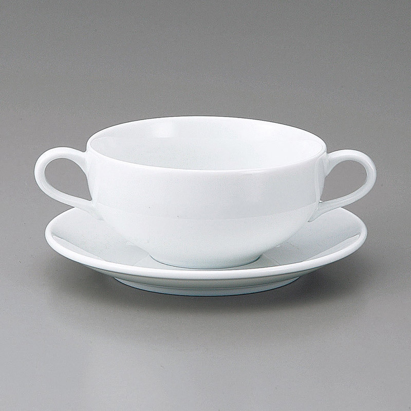 山万 67303-400 白磁セリカブイヨン碗のみ 1個（ご注文単位1個）【直送品】