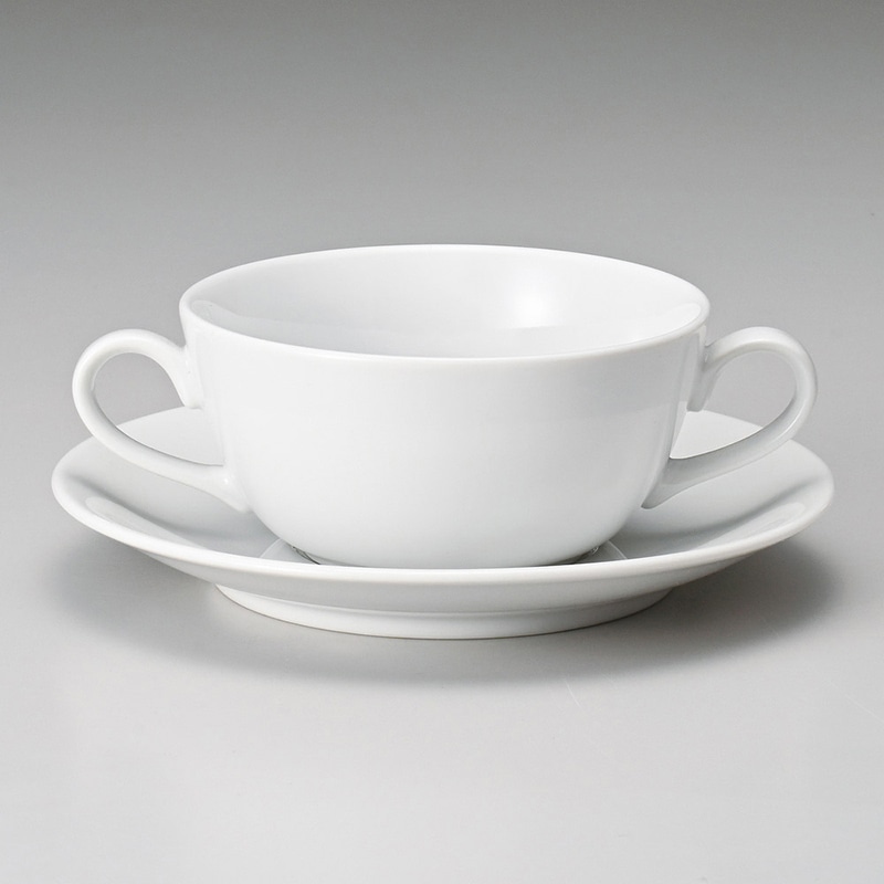 山万 67305-450 ワーク両手スープカップ 1個（ご注文単位1個）【直送品】