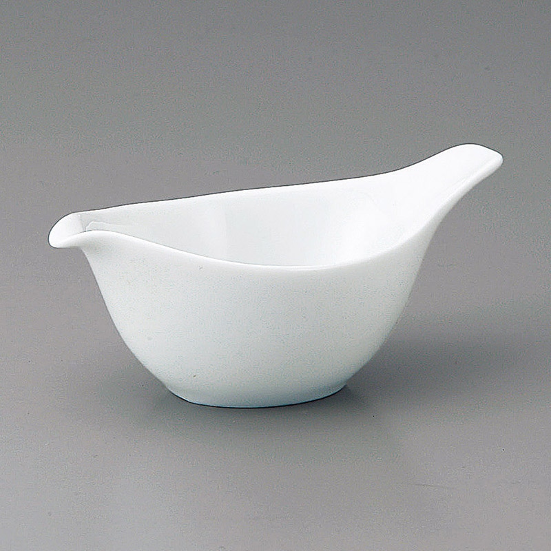 山万 67337-450 白磁ひよこドレッシング(大) 1個（ご注文単位1個）【直送品】