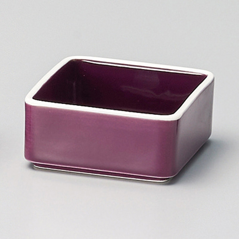 山万 67435-130 紫ティーバッグボックス 1個（ご注文単位1個）【直送品】