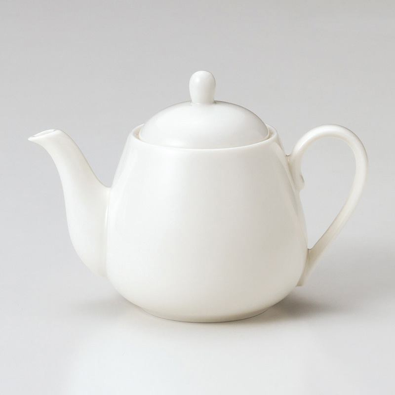 山万 67501-400 アイボリーティーポット 1個（ご注文単位1個）【直送品】