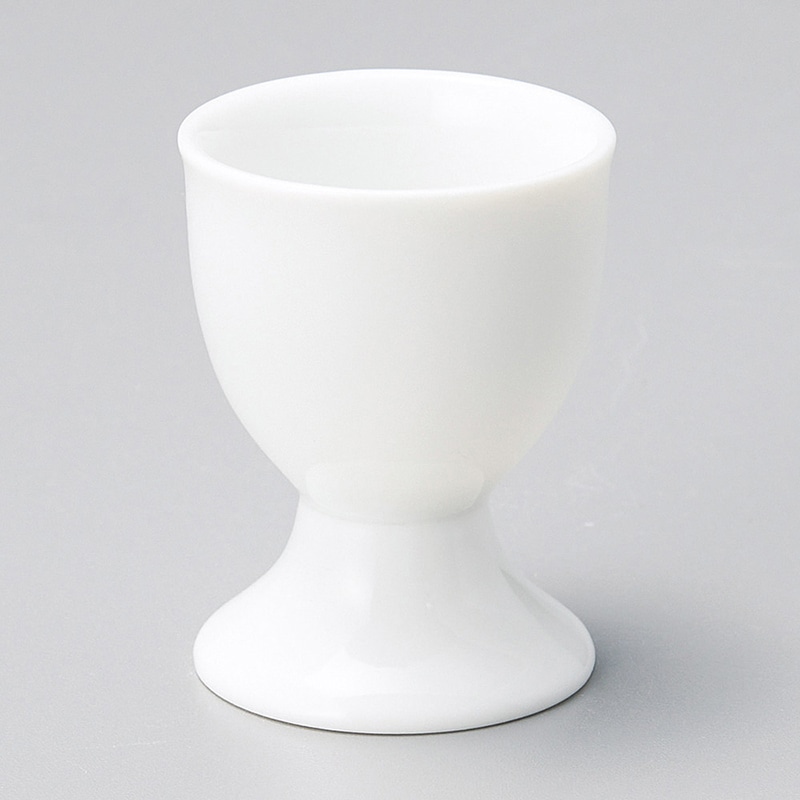 山万 67514-020 白エッグスタンド 1個（ご注文単位1個）【直送品】