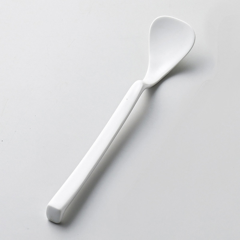 山万 67519-400 白ハンディースプーン 1個（ご注文単位1個）【直送品】