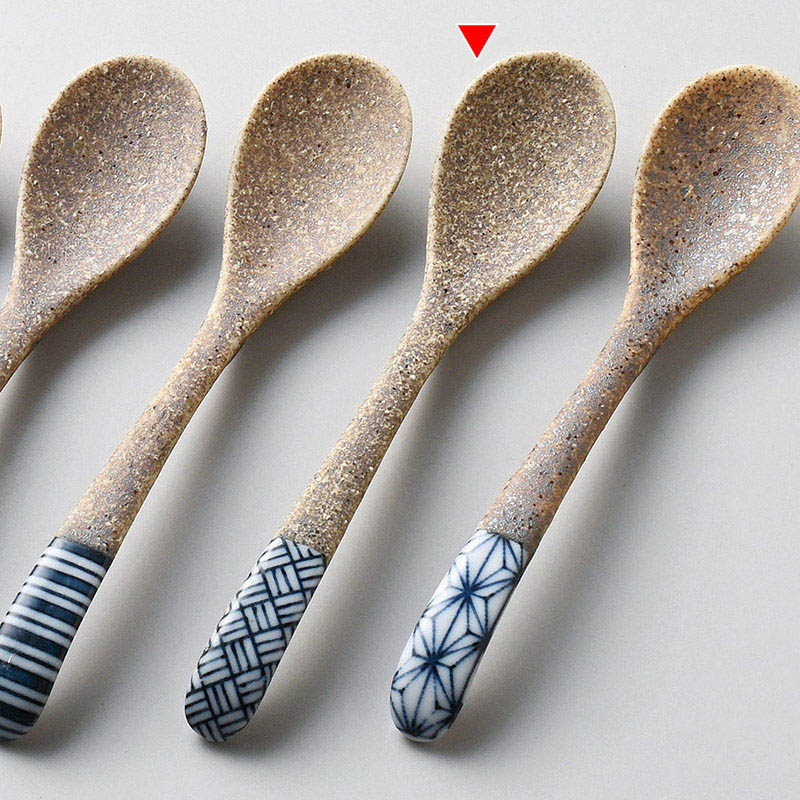 山万 67623-430 アジロ信楽風スプーン 1個（ご注文単位1個）【直送品】