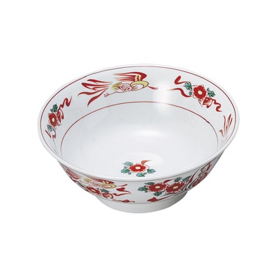 山万 68004-310 花鳥 6.8反高台丼 1個（ご注文単位1個）【直送品】