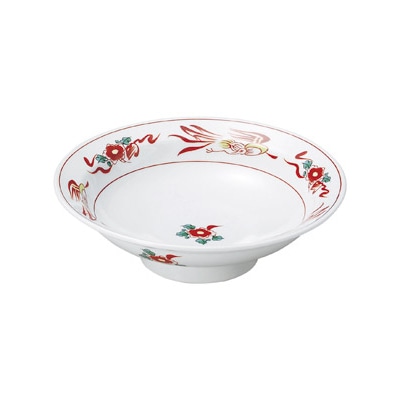 山万 68015-310 花鳥 7.0丸高台皿 1個（ご注文単位1個）【直送品】