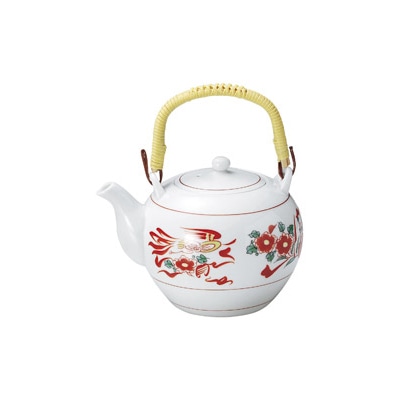 山万 68018-310 花鳥 6号土瓶 1個（ご注文単位1個）【直送品】