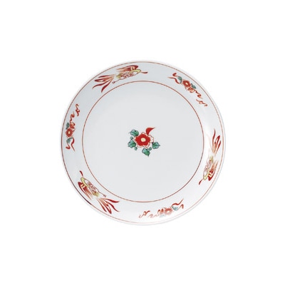 山万 68020-310 花鳥 7 1/2吋メタ丸皿  1個（ご注文単位1個）【直送品】