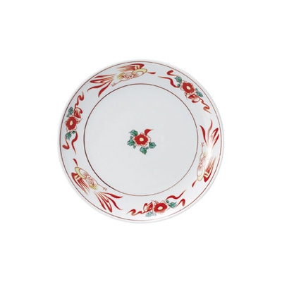 山万 68021-310 花鳥 8吋メタ丸皿 1個（ご注文単位1個）【直送品】