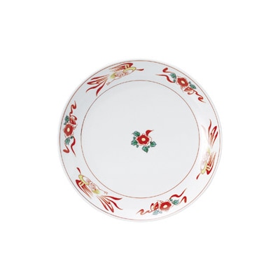 山万 68022-310 花鳥 9吋メタ丸皿 1個（ご注文単位1個）【直送品】