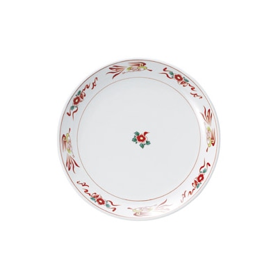 山万 68024-310 花鳥 12吋メタ丸皿 1個(ご注文単位1個)【直送品】