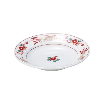 山万 68030-310 花鳥 8吋スープ 1個（ご注文単位1個）【直送品】