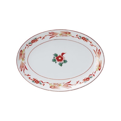 山万 68032-310 花鳥 8吋プラター 1個（ご注文単位1個）【直送品】