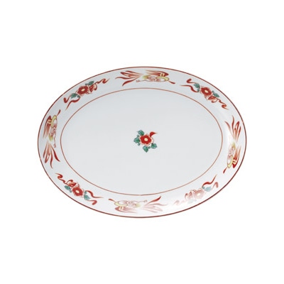 山万 68035-310 花鳥 12吋プラター 1個（ご注文単位1個）【直送品】