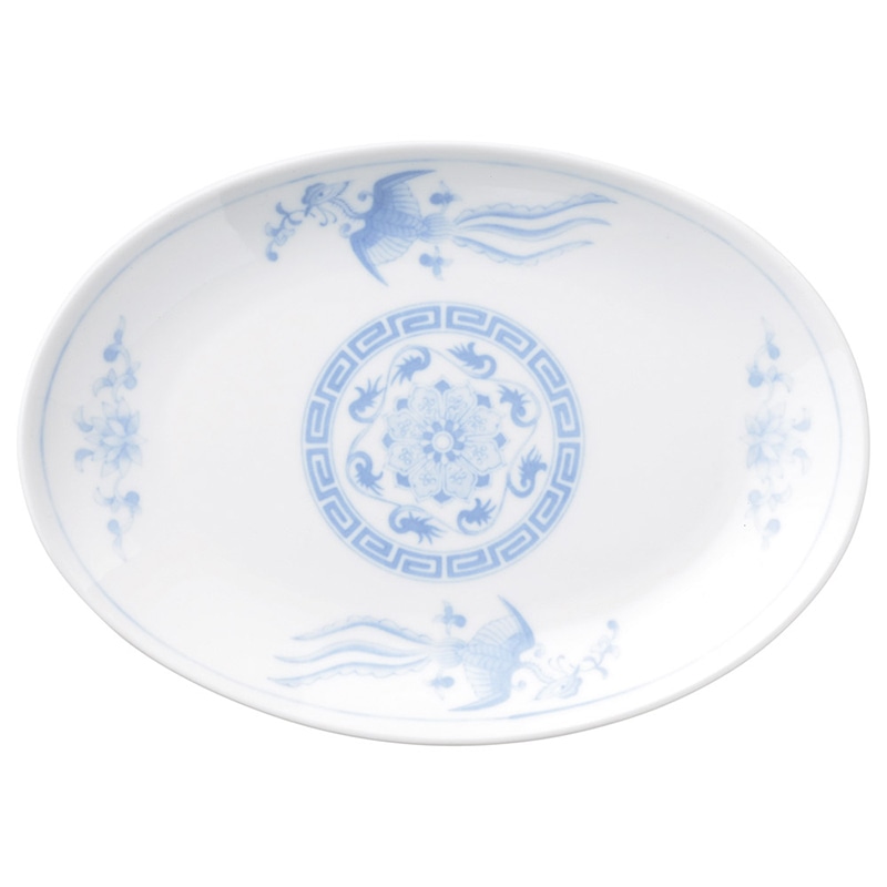 山万 68701-180 牡丹鳳凰 9吋プラター 1個（ご注文単位1個）【直送品】