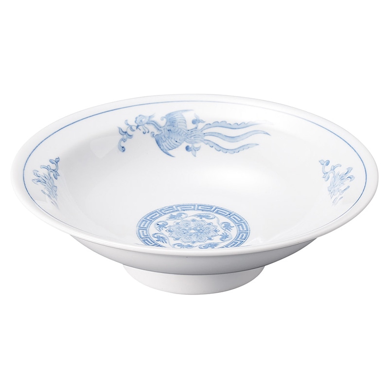 山万 68703-180 牡丹鳳凰 7.0丸高台皿 1個（ご注文単位1個）【直送品】