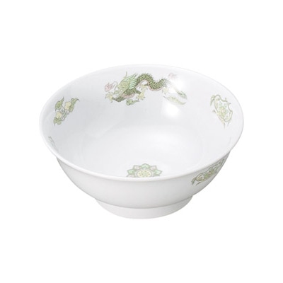 山万 68753-100 緑鳳龍 6.5高台丼 1個（ご注文単位1個）【直送品】