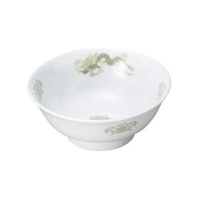 山万 68755-100 緑鳳龍 6.3高台丼 1個（ご注文単位1個）【直送品】