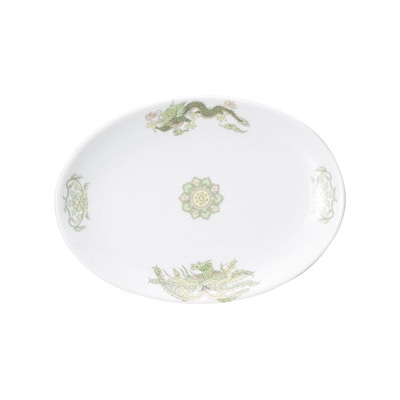 山万 68764-100 緑鳳龍 9吋メタプラター 1個（ご注文単位1個）【直送品】