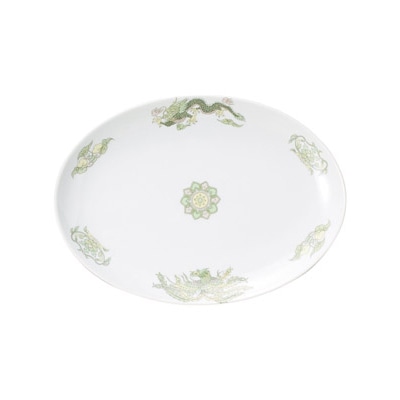 山万 68765-100 緑鳳龍 10吋メタプラター 1個（ご注文単位1個）【直送品】