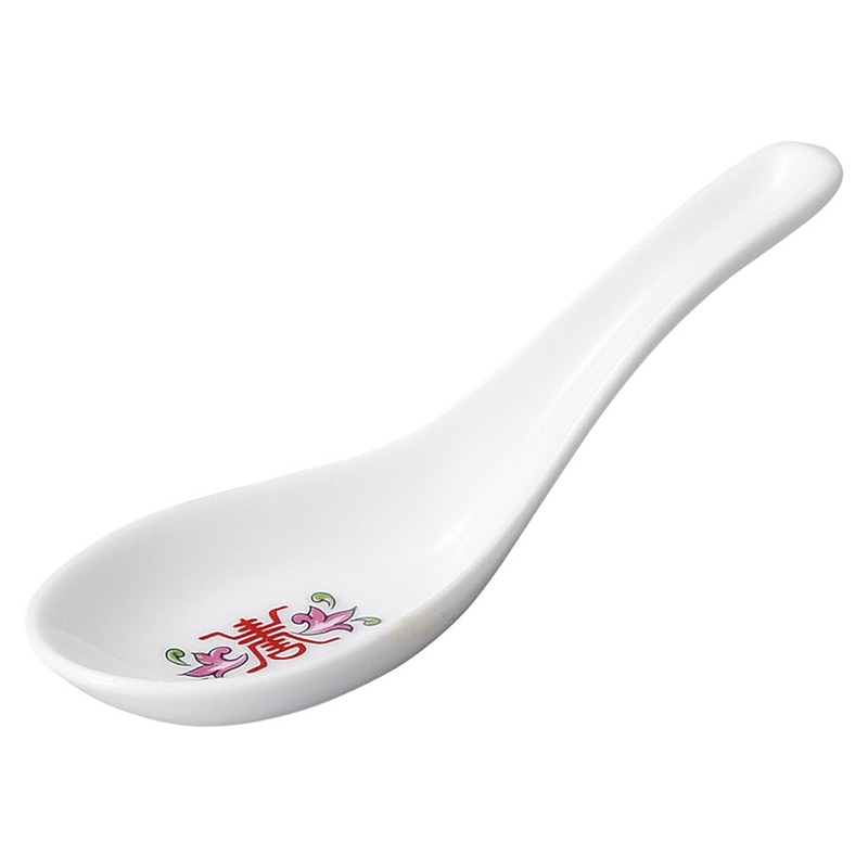 山万 68211-100 緑彩宝華 レンゲ 1個（ご注文単位1個）【直送品】