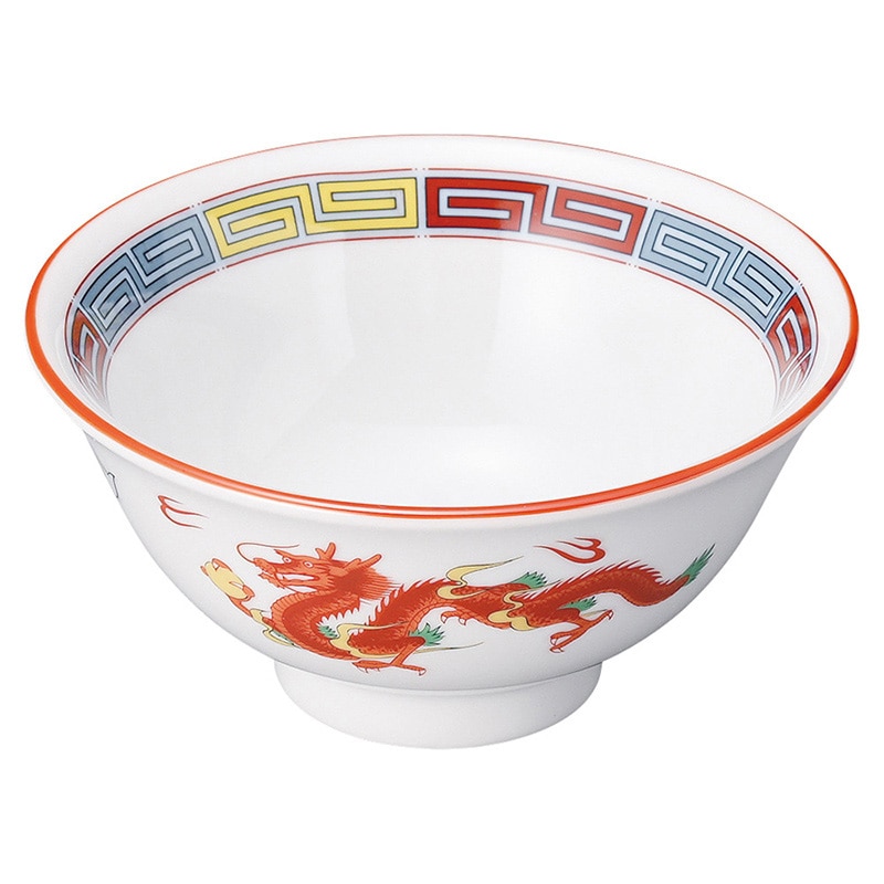 山万 68410-030 三色雷紋 3.6スープ碗 1個（ご注文単位1個）【直送品】