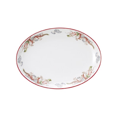 山万 68117-440 朱渕萬漢龍 10吋プラター 1個（ご注文単位1個）【直送品】