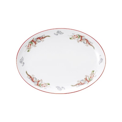 山万 68118-440 朱渕萬漢龍 12吋プラター 1個（ご注文単位1個）【直送品】